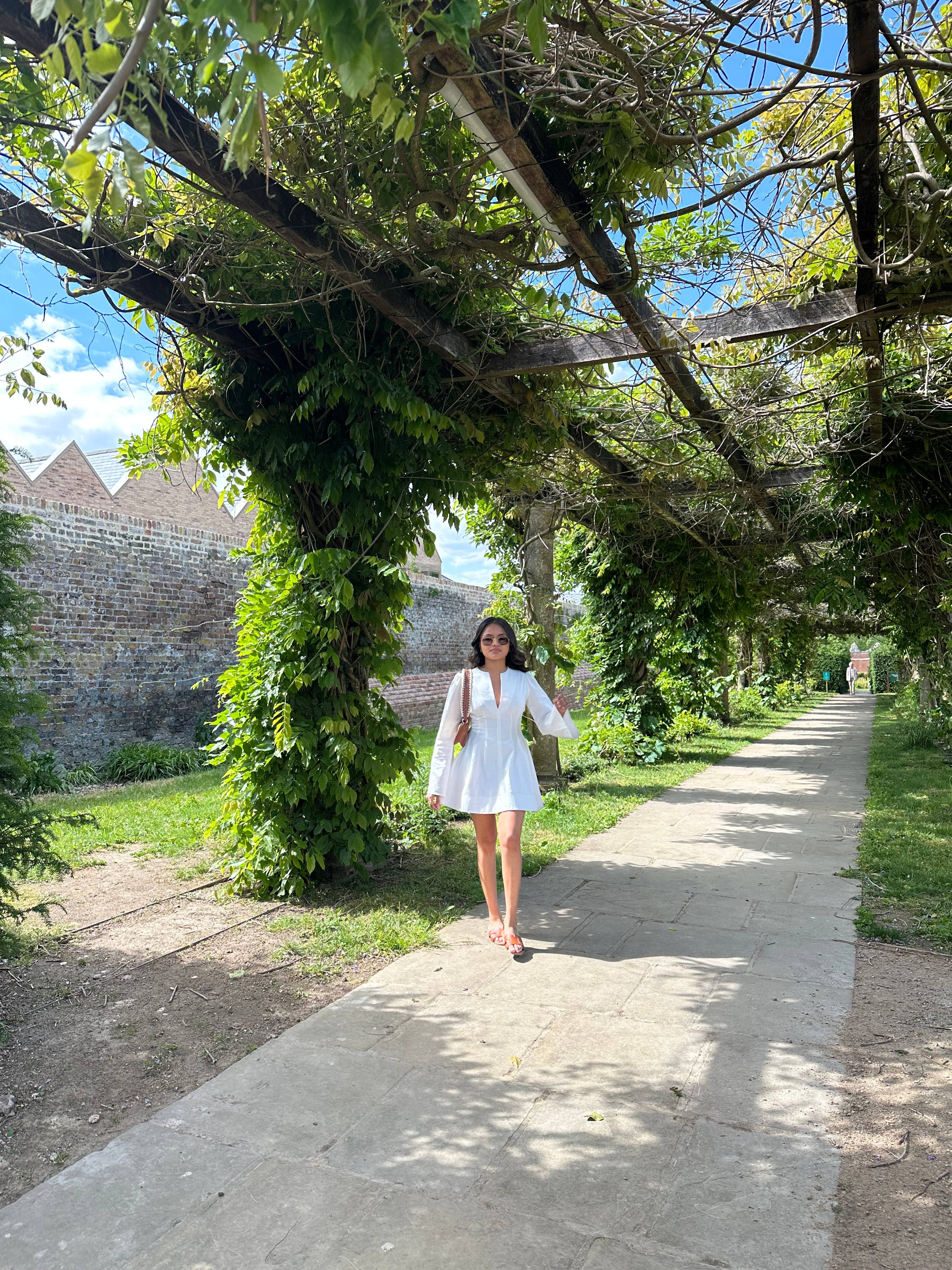The Petite Little White Mini Dress