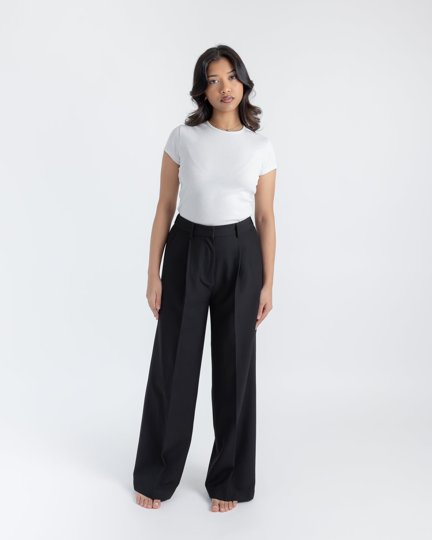 The Signature Petite Black Tailored Trousers