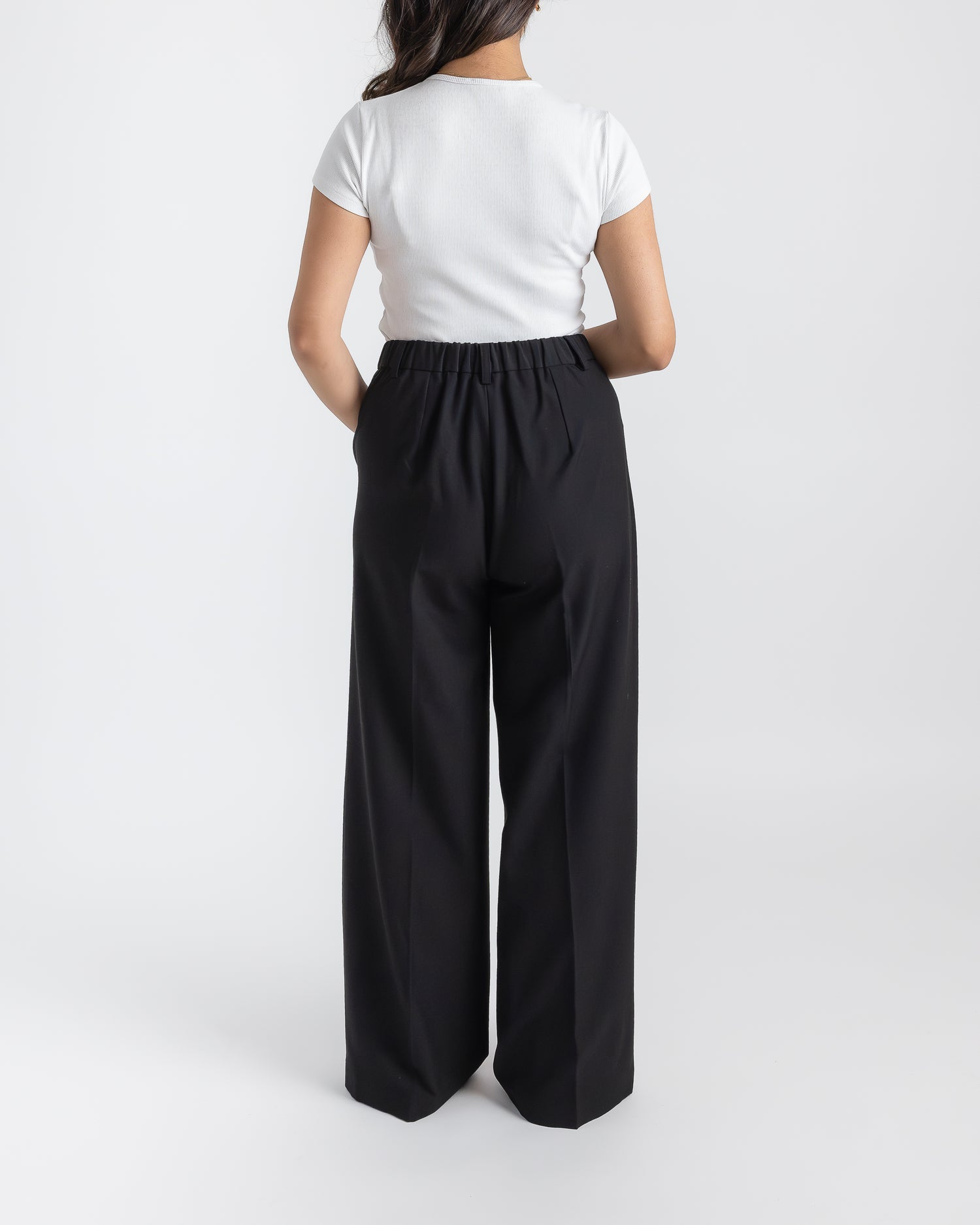 The Signature Petite Black Tailored Trousers